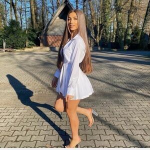 Zara White Mini Dress